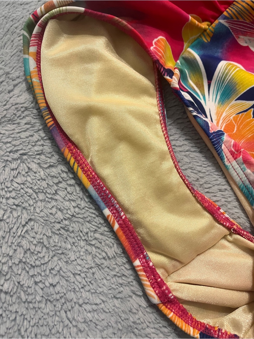 MIRACLESUIT x Talbots Floral One Piece Swimsuit Size 14 - Picture 6 of 8